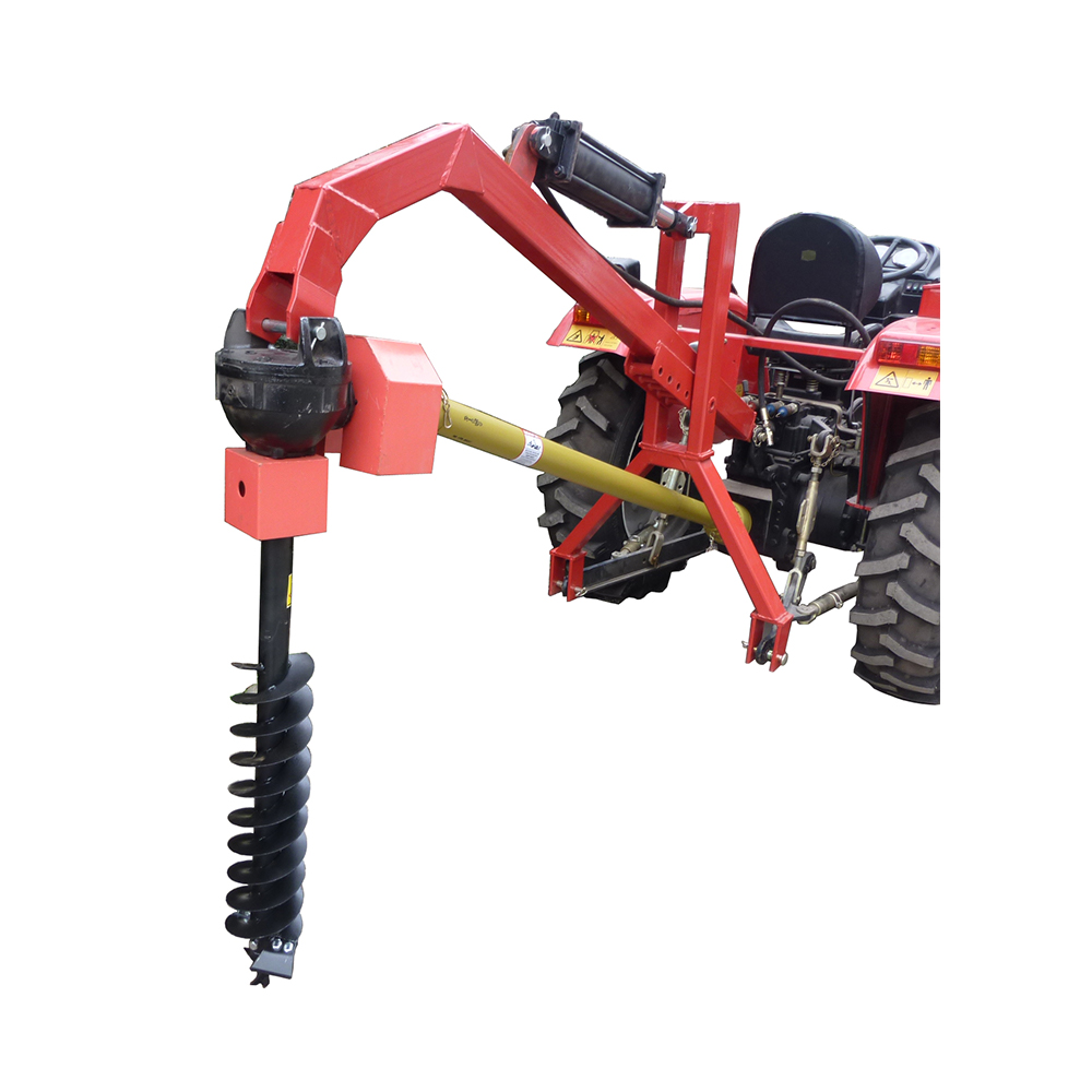Hydraulic post hole digger