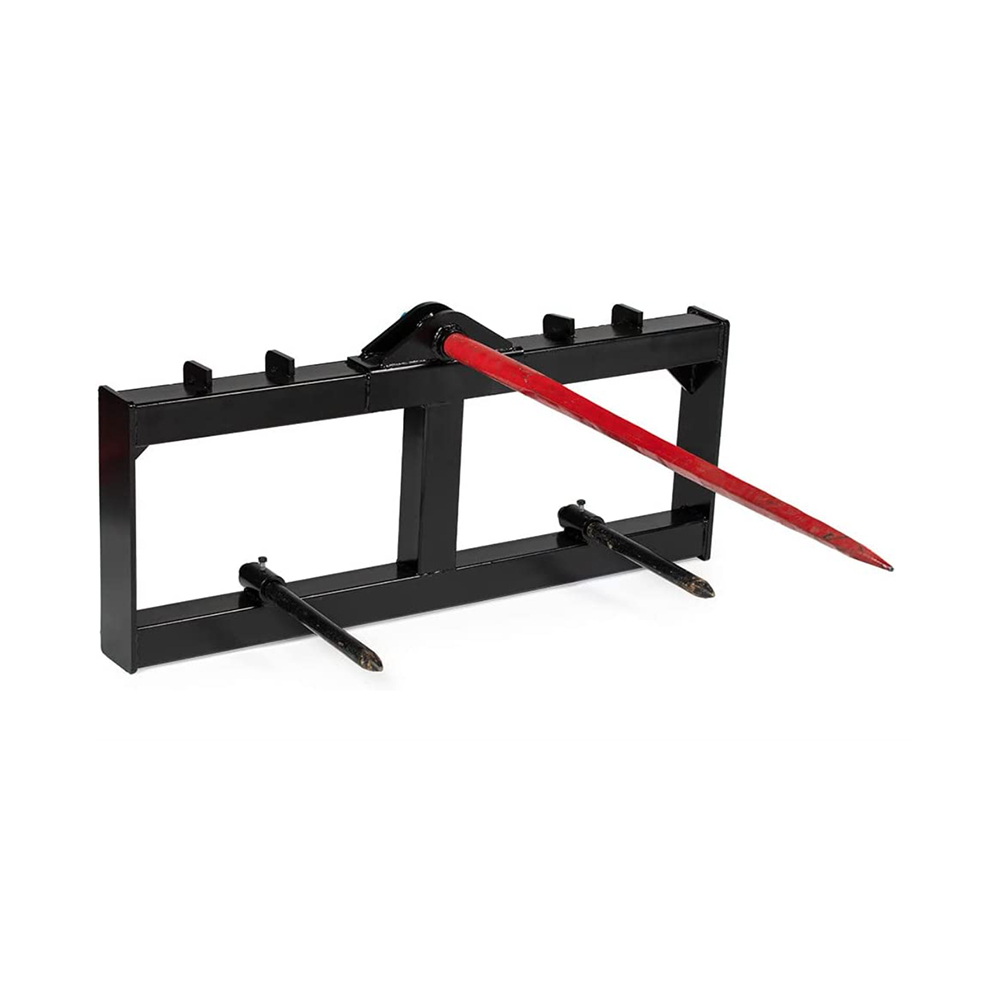 Skid steer hay frame